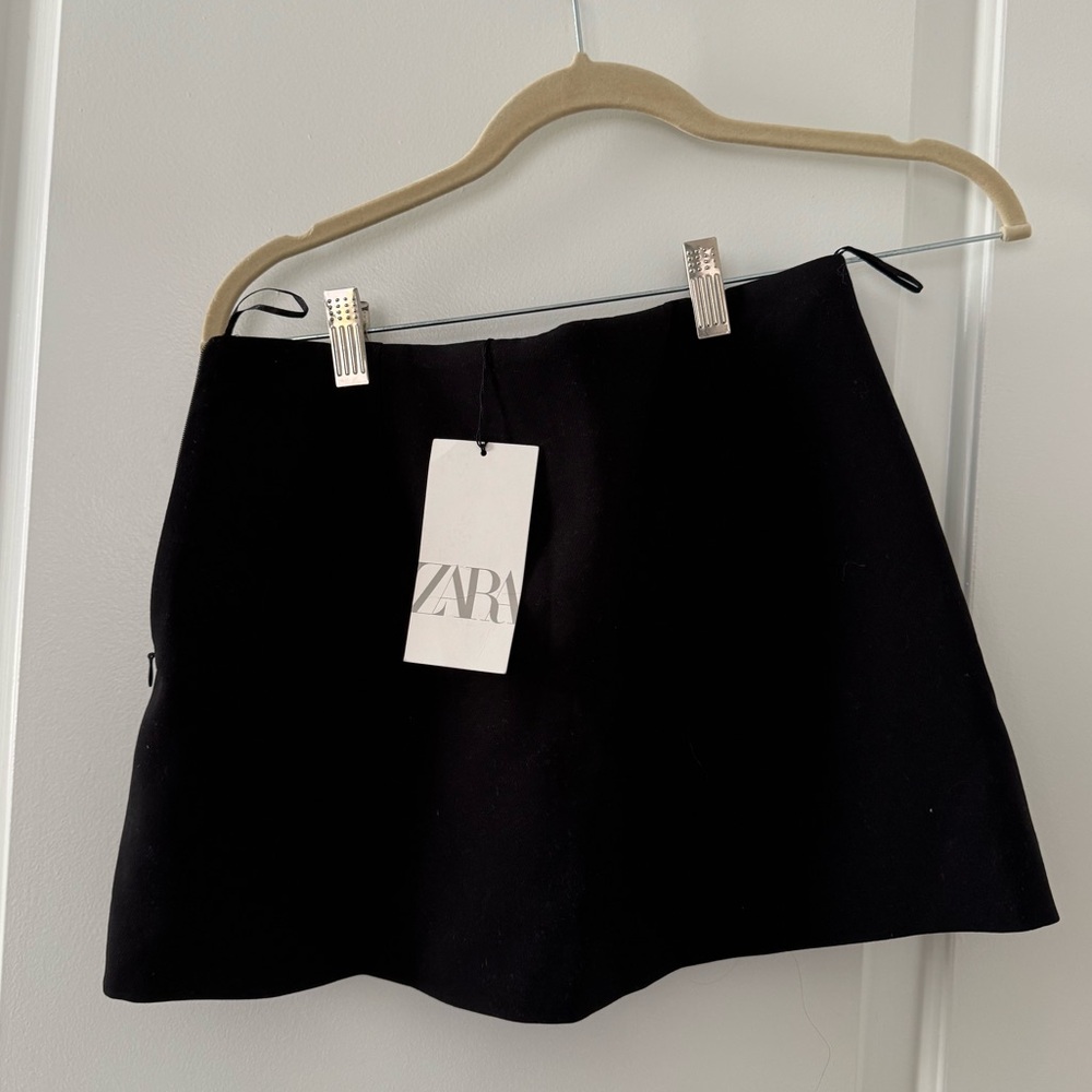 Zara Black Skort Envelope Style